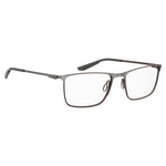 Under Armour Brown Metal Frames UA5006G09QF71, glasses with metal frame, 57/18/140 mm, color brown, designed for men.