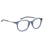 Under Armour Blue Acetate Frames - unisex glasses model UA5033GOXZF11 with blue acetate frames and measures 51/19/140 mm.