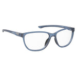 Under Armour Blue Resin Frames women's eyeglasses UA5038OXZF415 with resin material and measurements 54/15/140 mm.