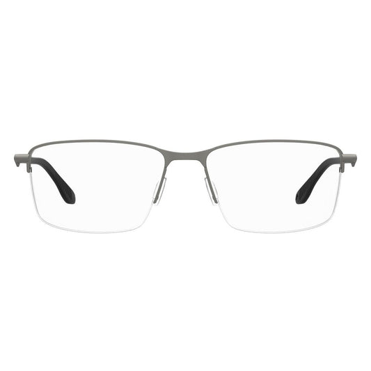 Alt Tag: Under Armour Gray Metal Frames eyeglasses with sleek design and dimensions 54/16/140 mm, stylish choice for men.