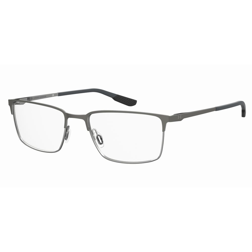 Under Armour Gray Metal Frames UA5058XLGKJ1G glasses for men with measurements 60/20/150 mm in sleek grey metal design.