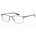 Under Armour Gray Metal Frames UA5058XLGKJ1G glasses for men with measurements 60/20/150 mm in sleek grey metal design.