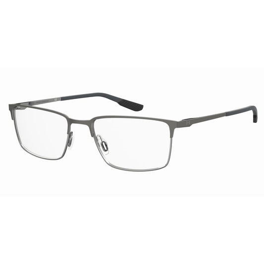 Under Armour Gray Metal Frames UA5058XLGKJ1G glasses for men with measurements 60/20/150 mm in sleek grey metal design.