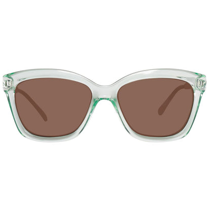Benetton Green Resin Sunglasses