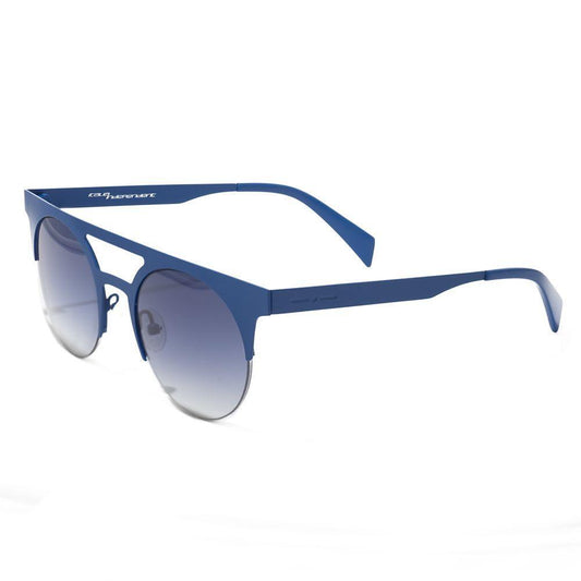 Italia Independent Blue Metal Sunglasses