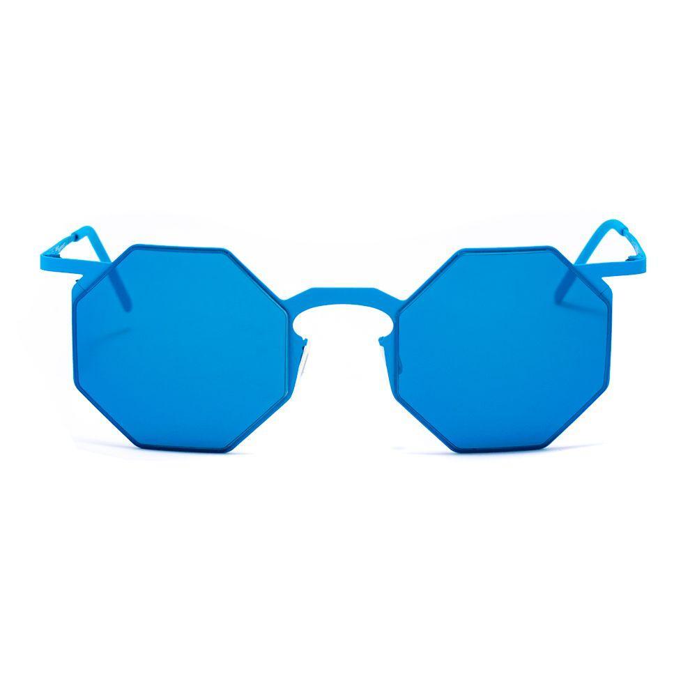 Italia Independent Blue Metal Sunglasses