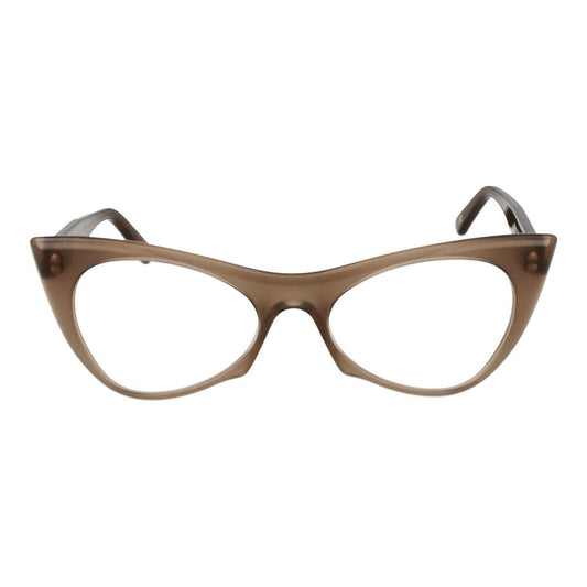 Andy Wolf Gray Unisex Glasses Frame, acetate cat eye, full-rim, lens width 53mm, grey color with branded case included.