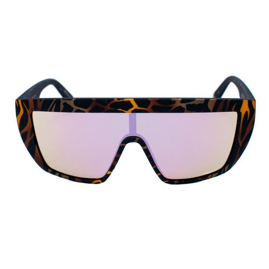Italia Independent Brown Acetate Sunglasses