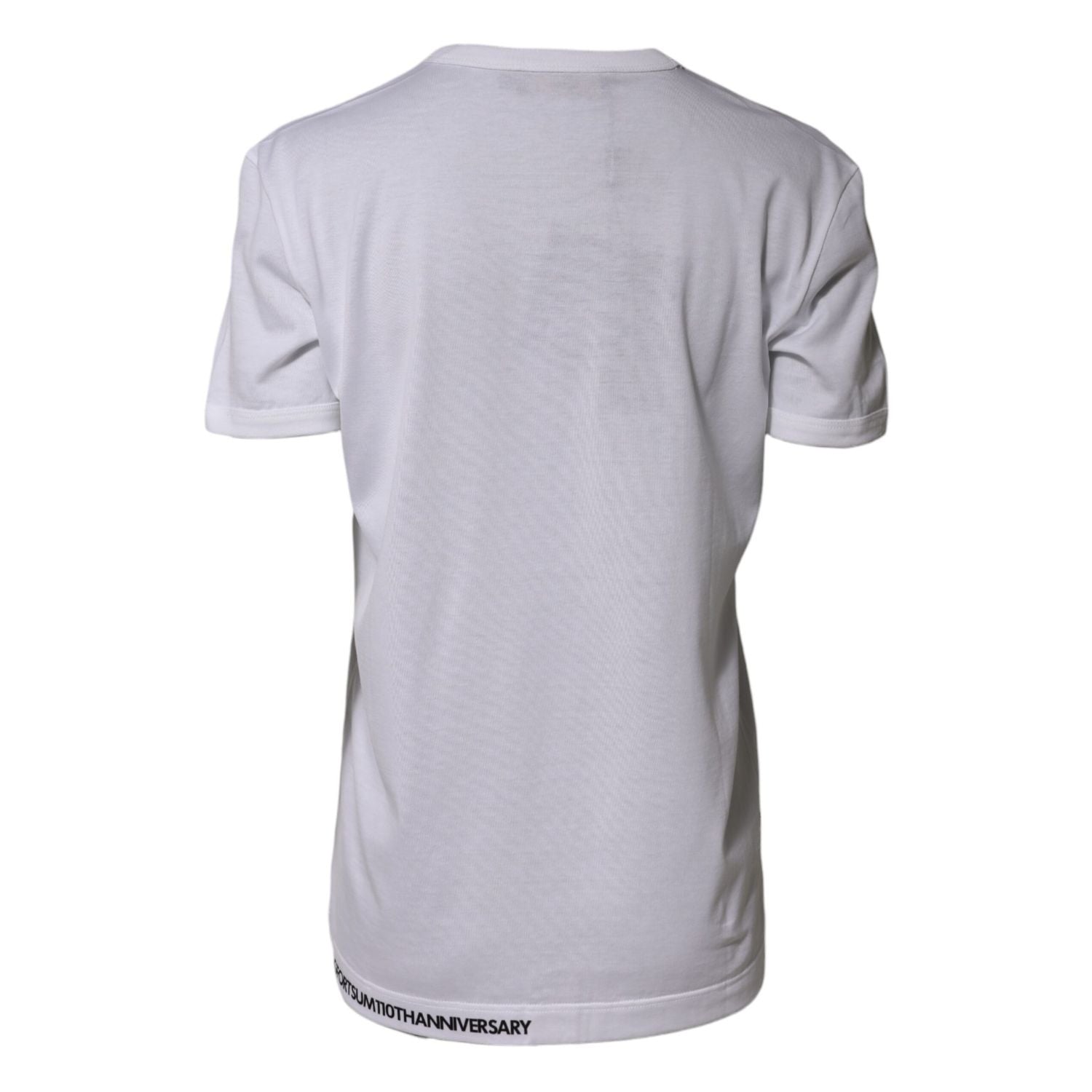 Dolce & Gabbana White DG Loves Moscow Crew Neck T-shirt