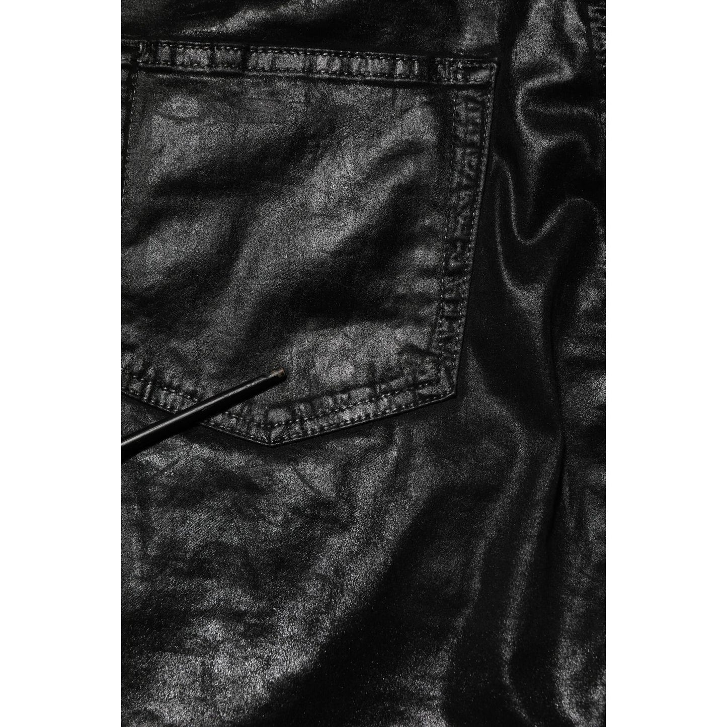 Dolce & Gabbana Black High Waist Skinny GRACE Denim Jeans