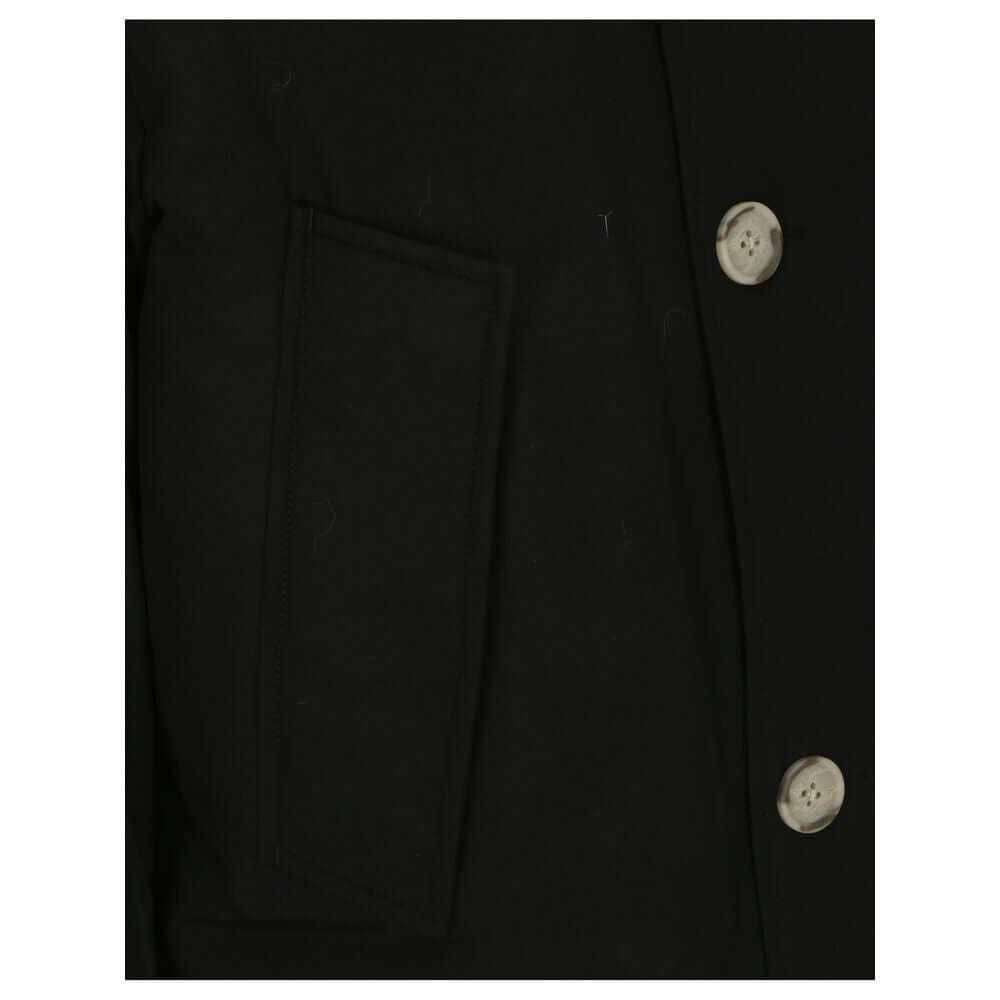 Woolrich Black Cotton Parka