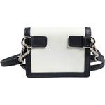 Dolce & Gabbana Beige Black Leather Card Holder Crossbody Men Borse Bag SMY11228