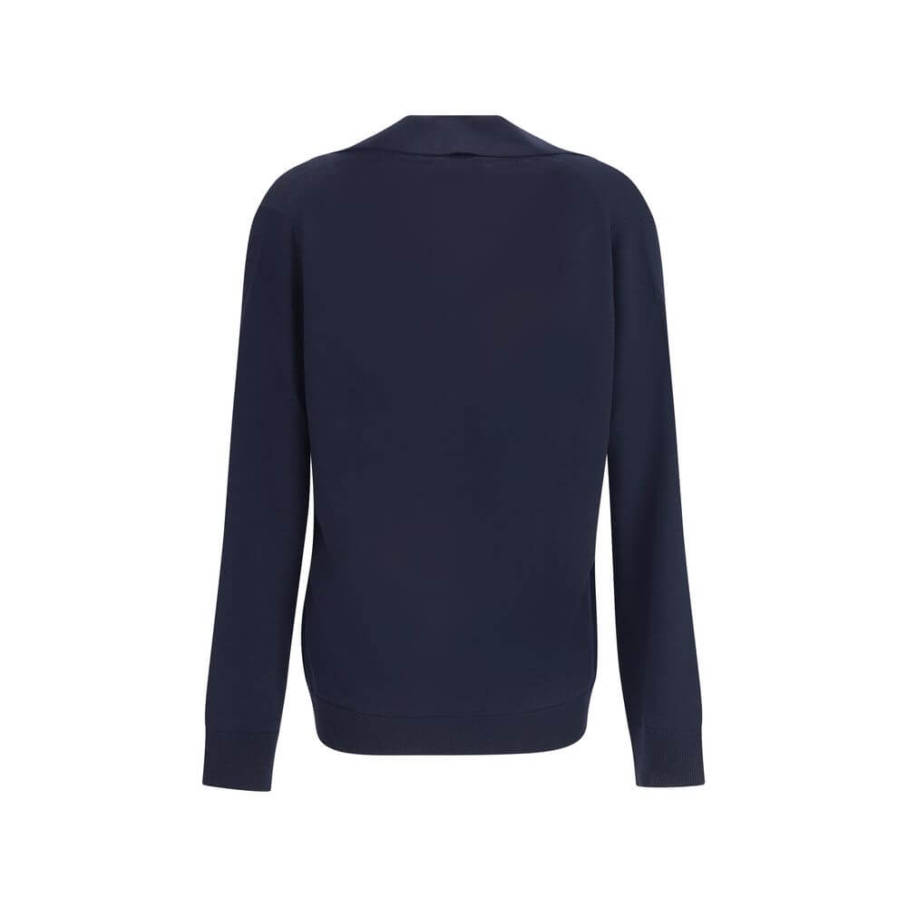 Gucci Blue Wool Sweatshirt