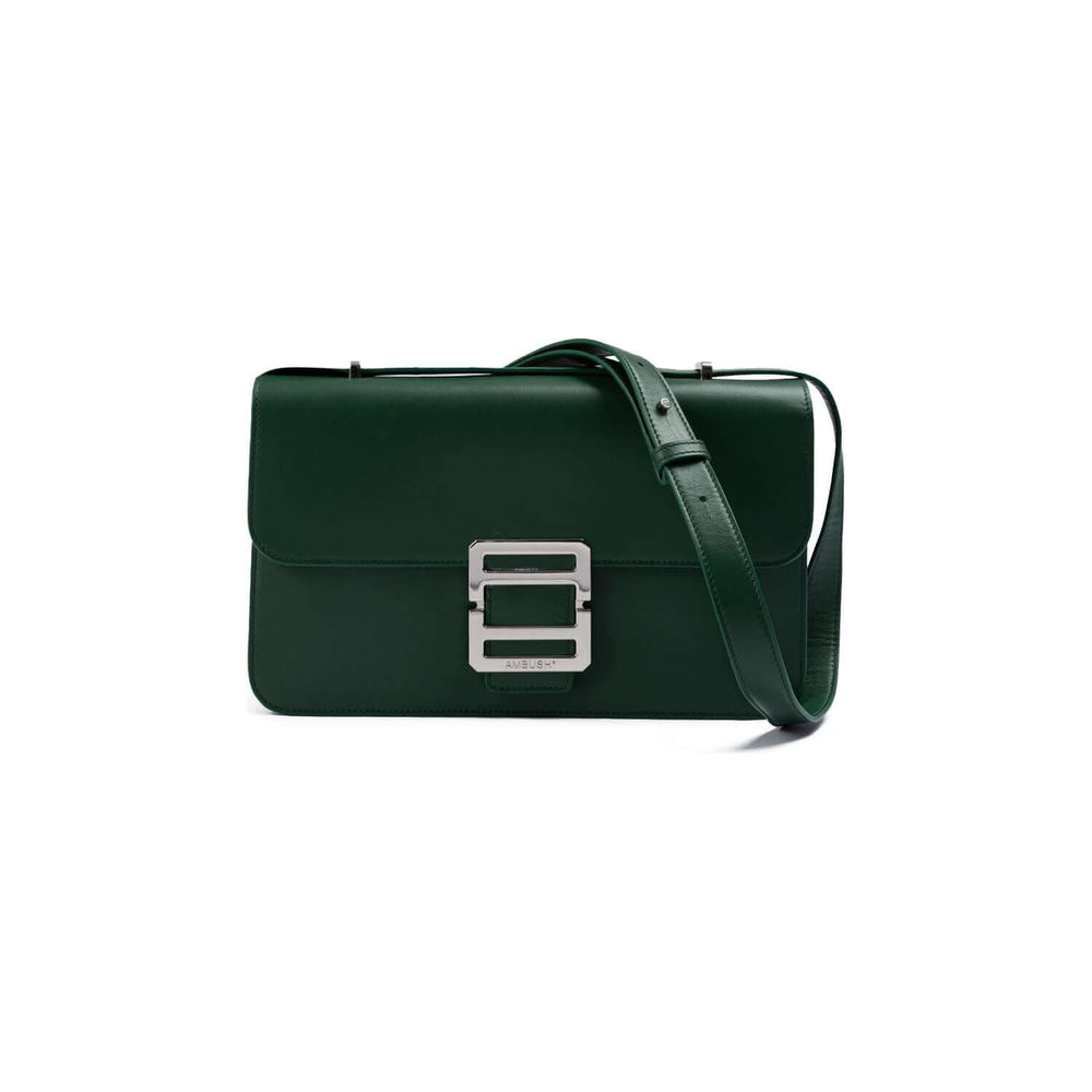 Ambush Green Leather Crossbody Bag GI300725-14