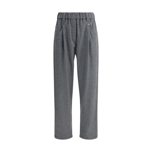 Brunello Cucinelli Wool Pants BR-MB162P8417C032-IT40 | M