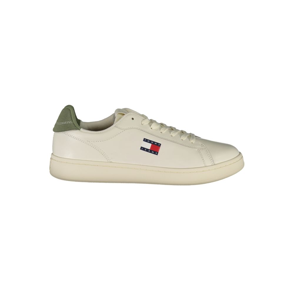 Tommy Hilfiger Bianco Polyurethane Men Sneaker 1728,67403481248,Athletic - Sneakers - Shoes,EU40/US7,EU41/US8,EU42/US9,EU43/US10,EU44/US11,EU45/US12,EU46,Men,New with tags,Shoes,Sneakers - Shoes,Tommy Hilfiger,White