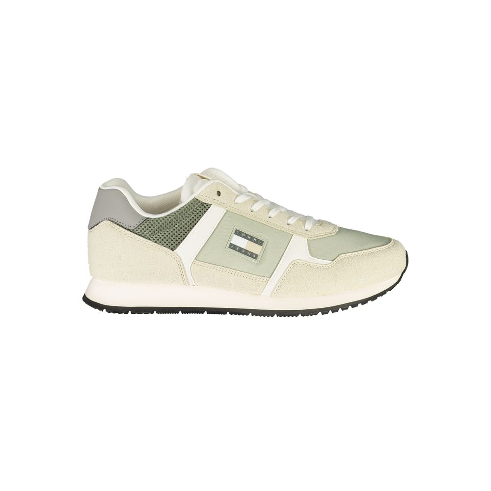 Tommy Hilfiger Green Polyester Sneaker