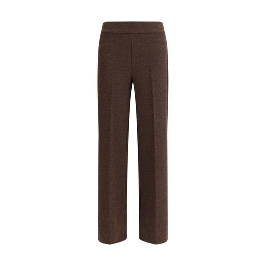 Avenue Montaigne Bouclé Pants AV-FLAVIAF1695CHOCO-14