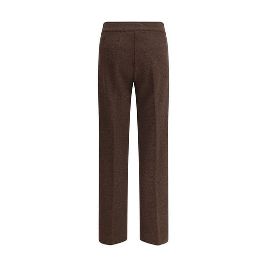 Avenue Montaigne Bouclé Pants AV-FLAVIAF1695CHOCO-14