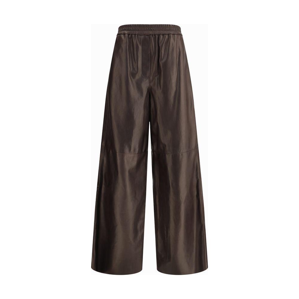 Giorgio Armani Lambskin nappa leather Pants GI-GW002051U8130-IT42 | L