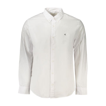 Calvin Klein White Cotton Shirt