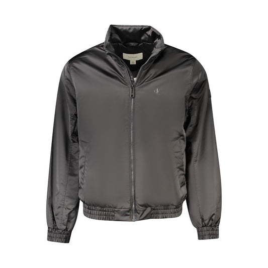 Calvin Klein Black Polyester Men Jacket CA-39426-S