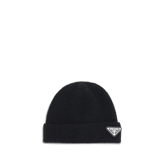 Prada Beanie Hat with logo PR-2HC4263IMF0002-L