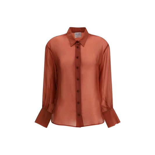 Forte_Forte Orange Copper Blouse1728,72470364320,Blouses - Shirts - Clothing,Clothing,Forte_Forte,II/M,New with tags,Orange,Shirts - Clothing,Women