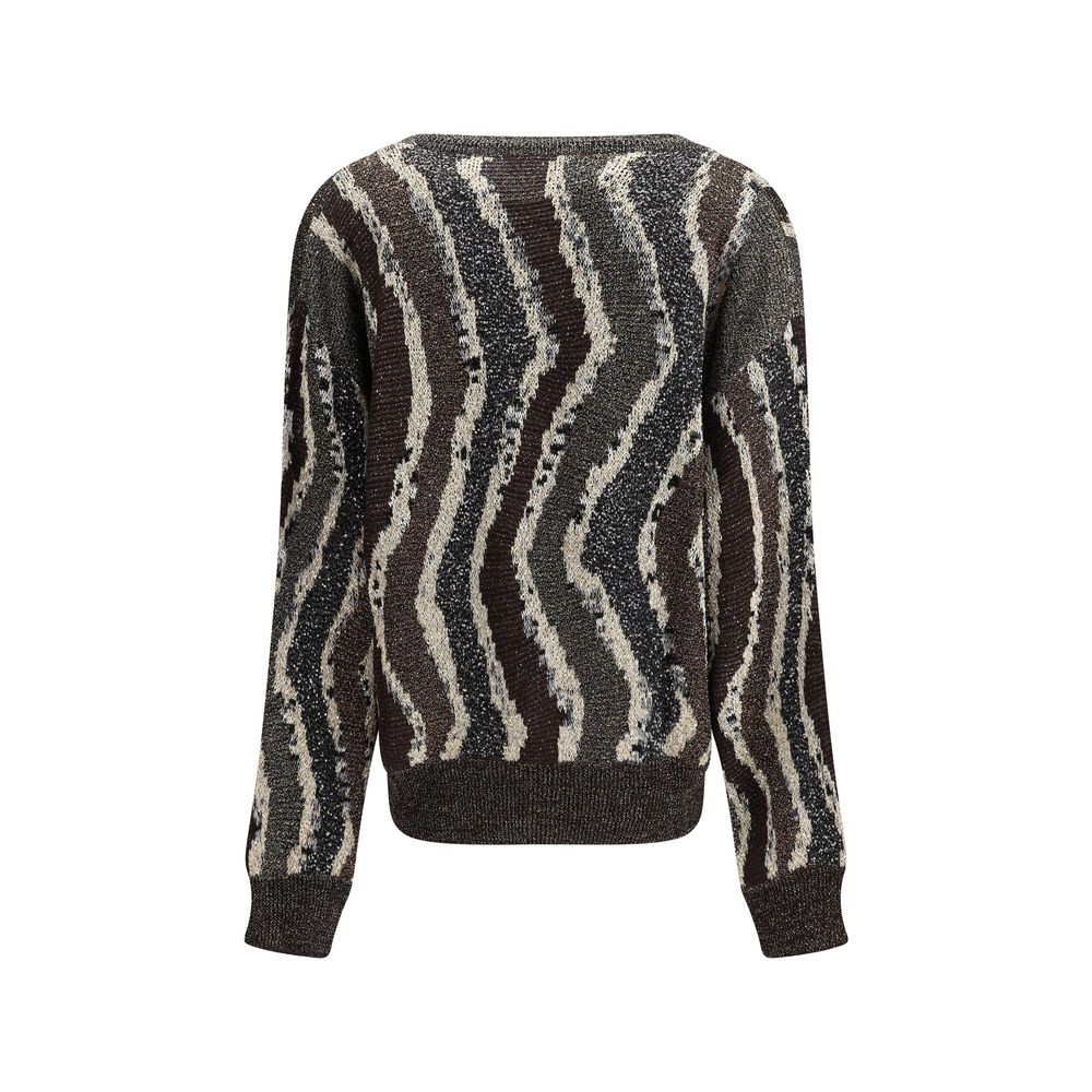 Missoni Brown Viscose Cardigan