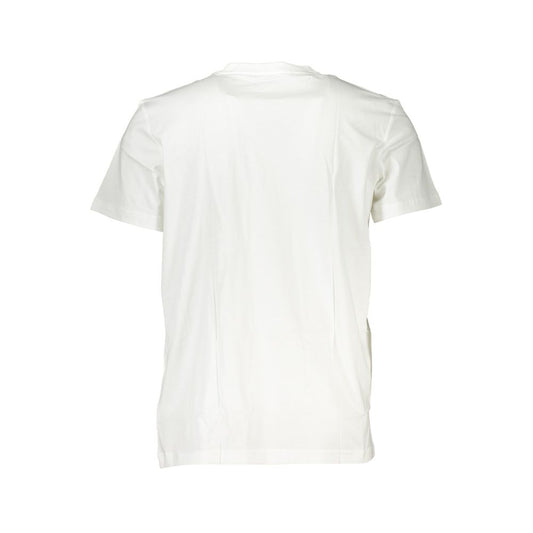 Calvin Klein White Cotton T-Shirt CA-27229-S