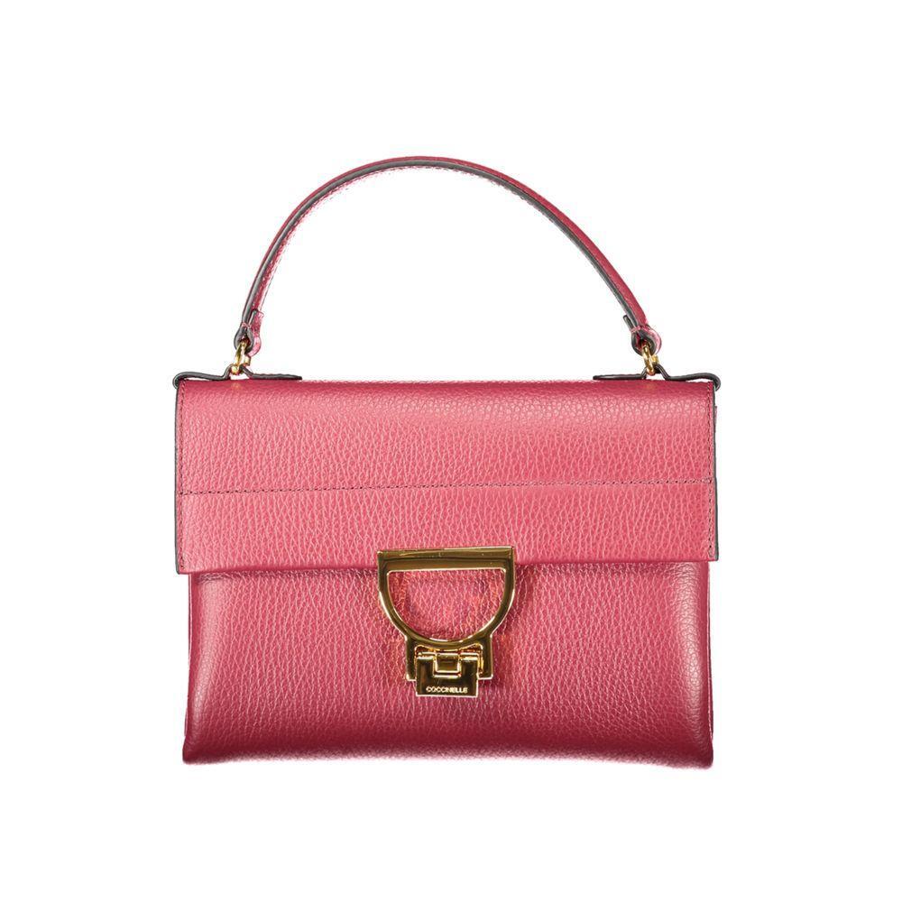 Coccinelle Purple Leather Women Handbag CO-39500