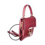 Coccinelle Purple Leather Women Handbag CO-39500