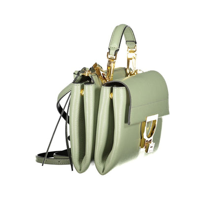 Coccinelle Green Leather Handbag
