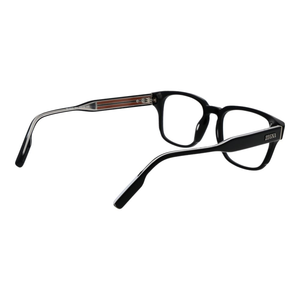 Ermenegildo Zegna Black Acetate Glasses (Frames)