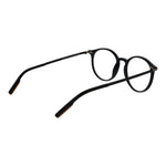 Ermenegildo Zegna Black Unisex Glasses Frame