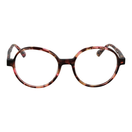 Max & Co Brown Women Glasses Frame, full-rim acetate, round style, demo lenses, size 53-18-140.
