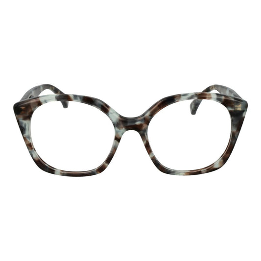 Max Mara Brown Women Glasses Frame in acetate with full-rim style and demo lenses