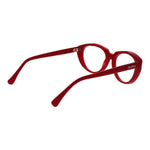 Max Mara Red Women Glasses Frame in acetate with cat eye full-rim style.