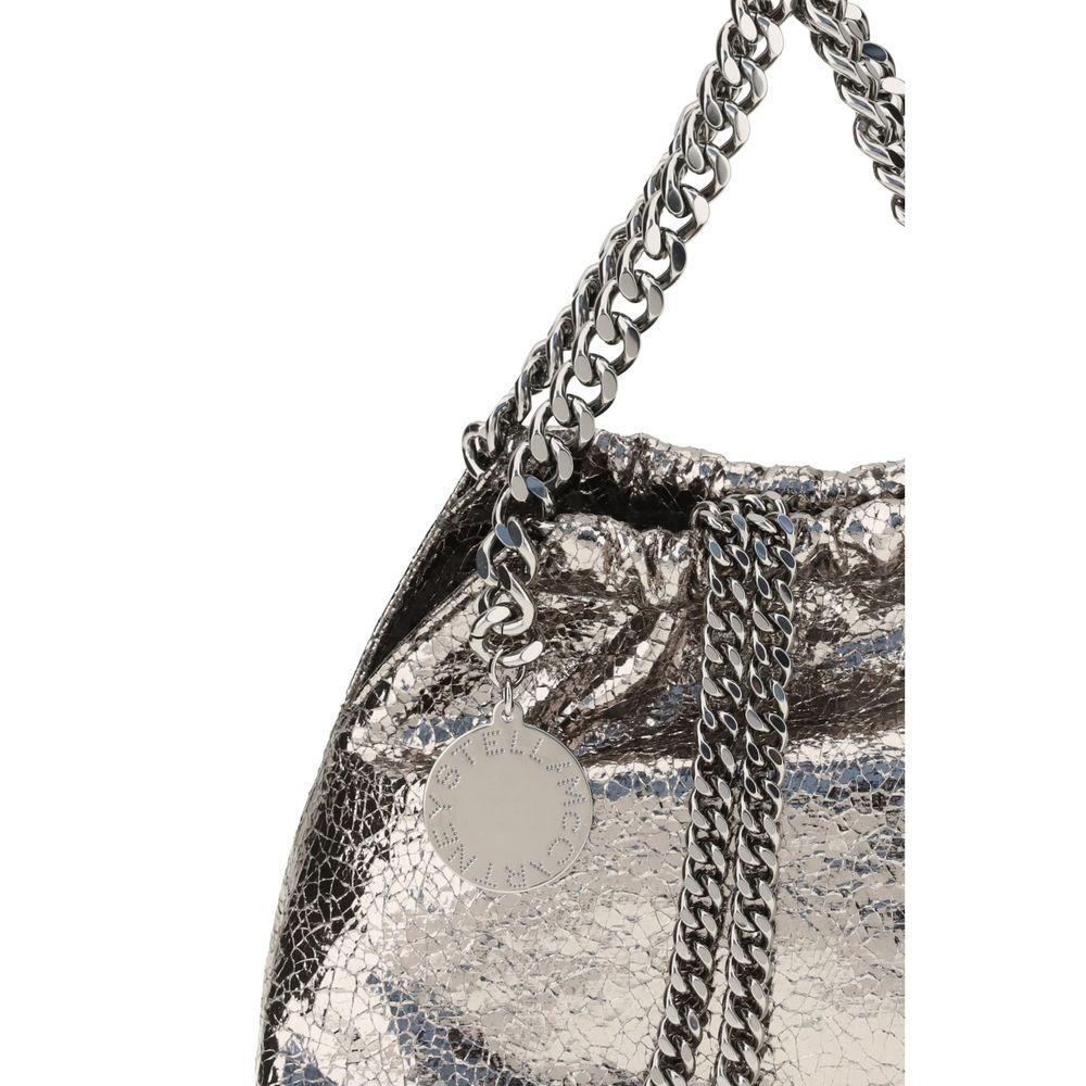 Stella McCartney Metallic crackle-effect Falabella Shoulder Bag ST7B0144WP05871113BB