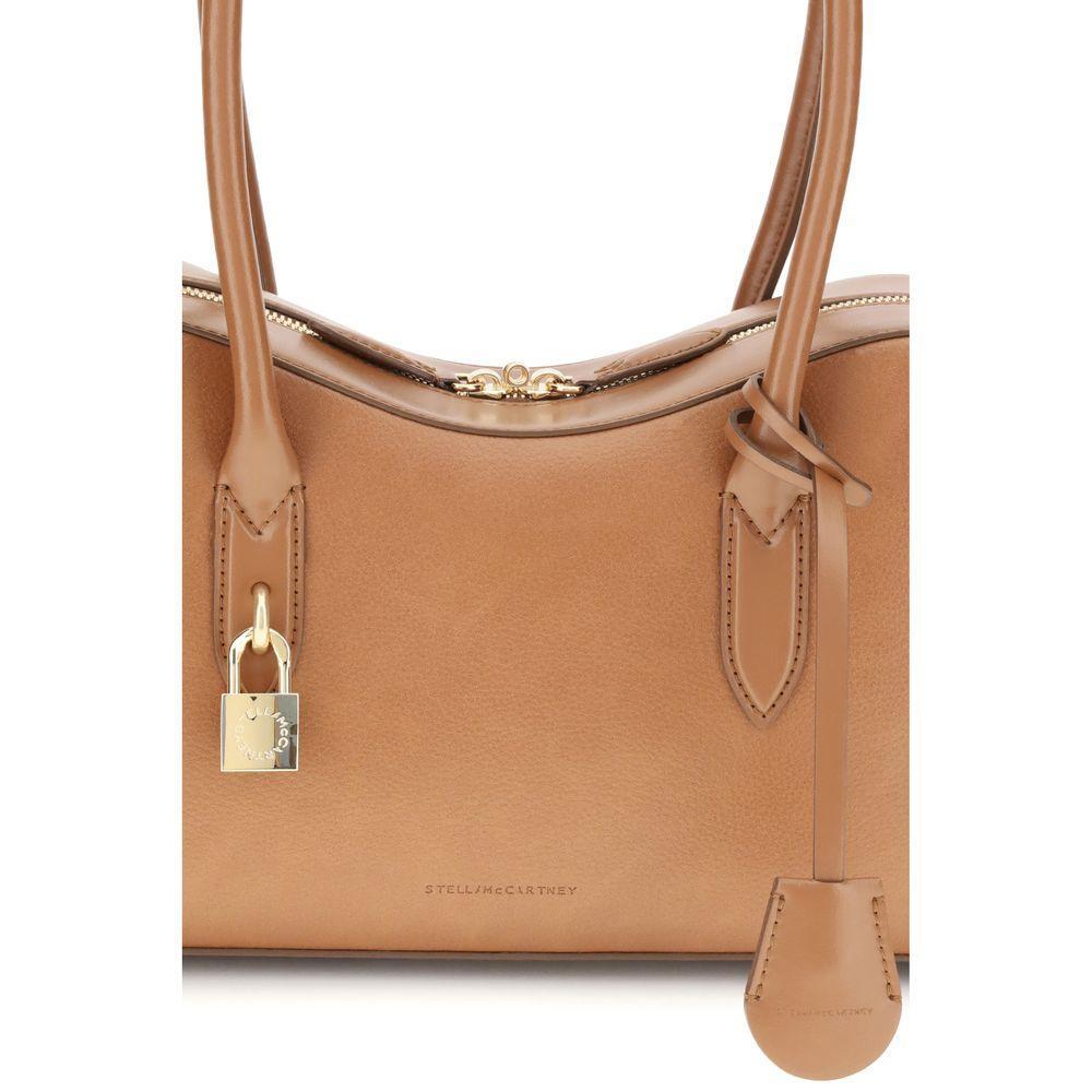 Front view with bag zipped and handles upright.