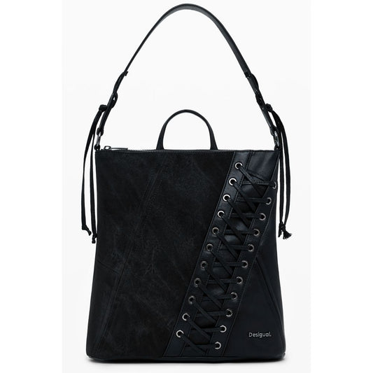 Desigual Bronzo Polyurethane Women Handbag