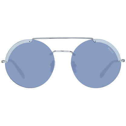 Emilio Pucci Gray Metal Sunglasses
