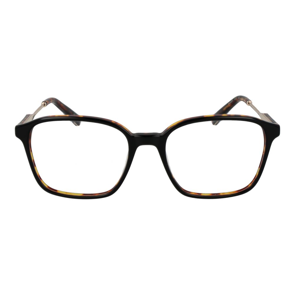Ted Baker Black Men Glasses Frame in acetate, full-rim, black color, demo lenses, dimensions 54-18-140, includes branded case.