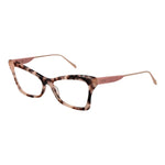 Emilio Pucci Multicolor Women Glasses Frame, full-rim cat eye style, plastic material, demo lenses, size 54-15-140.