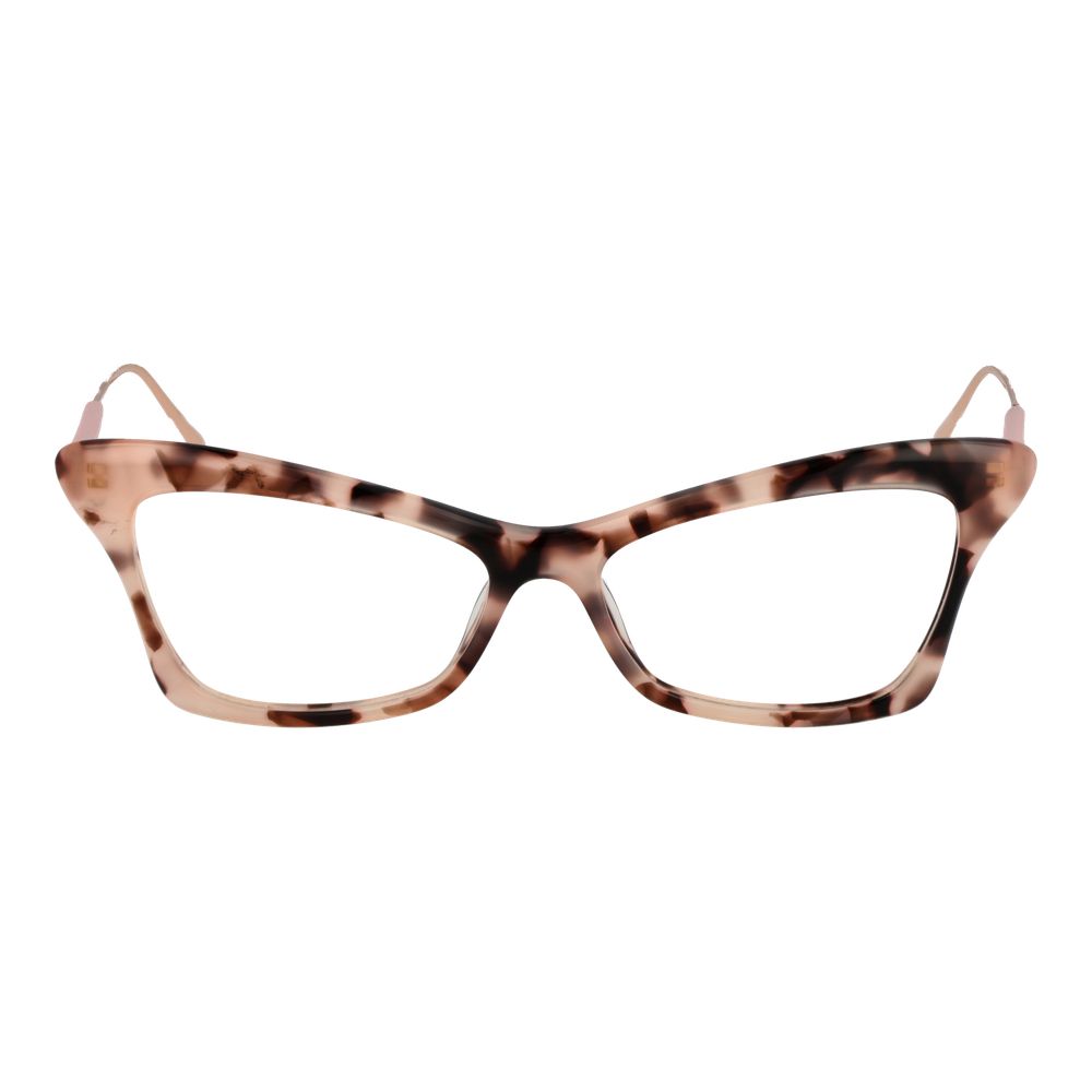 Emilio Pucci Multicolor Women Glasses Frame in full-rim cat eye style with plastic material and demo lenses.