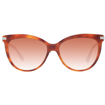 Jimmy Choo Brown Plastic Sunglasses