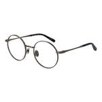 Scotch & Soda Gray Men Glasses Frame in gunmetal, full-rim round style, metal material, with demo lenses, size 50-20-140.