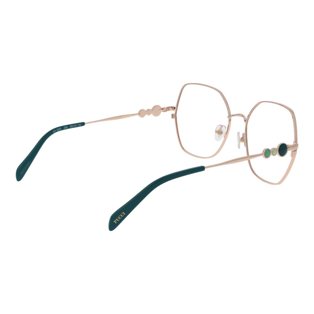 Emilio Pucci Rose Gold Metal Glasses (Frames)