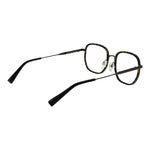 Ted Baker Black Men Glasses Frame, square full-rim plastic design, 53-20-140 size, with demo lenses, includes branded case.