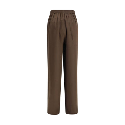 Petar Petrov Brown Silk Pants